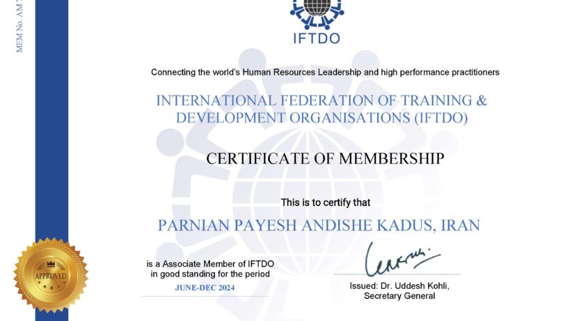 IFTDO-Membership Certificate-PPAK-2024